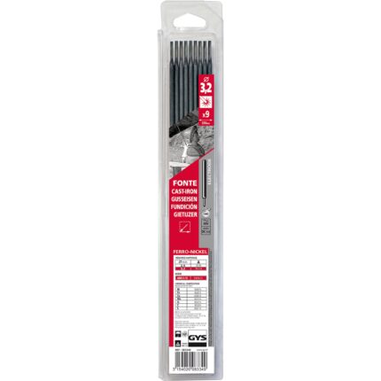 GYS 083349 9 Cast Iron Electrodes - 3.2 (Blister)
