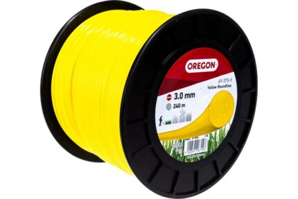 Oregon 69-373-Y Yellow Round Trimmer Line, 3.0mm, 5lb/240m Spool